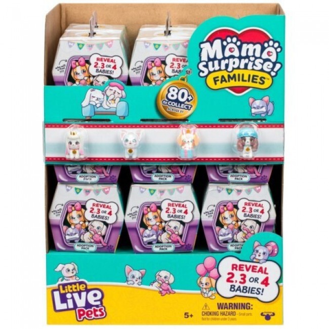 LITTLE LIVE PETS MAMA SURPRISE FAMILIES ΚΟΥΤΑΒΑΚΙΑ LITTLE LIVE PETS MAMA SURPRISE FAMILIES ΚΟΥΤΑΒΑΚΙΑ