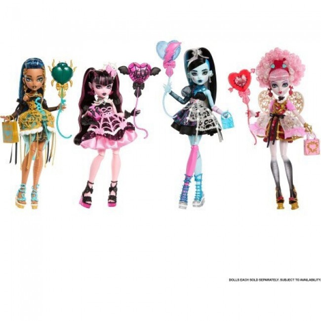 MONSTER HIGH ΚΟΥΚΛΑ HIGH SCARY SWEET BIRTHDAY - CUPID ASTERIA MONSTER HIGH ΚΟΥΚΛΑ HIGH SCARY SWEET BIRTHDAY - CUPID ASTERIA