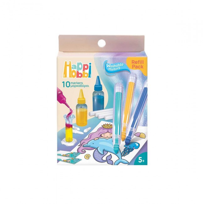 HAPPIHOBBI REFILL PACK ΓΙΑ ΕΡΓΑΣΤΗΡΙΟ ΜΑΡΚΑΔΟΡΩΝ ΓΙΑ 5+ ΧΡΟΝΩΝ HAPPIHOBBI REFILL PACK ΓΙΑ ΕΡΓΑΣΤΗΡΙΟ ΜΑΡΚΑΔΟΡΩΝ ΓΙΑ 5+ ΧΡΟΝΩΝ