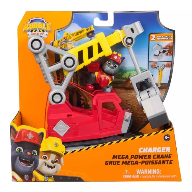 PAW PATROL RUBBLE CREW ΟΧΗΜΑ ΕΡΓΑΛΕΙΩΝ ΤΟΥ CHARGER PAW PATROL RUBBLE CREW ΟΧΗΜΑ ΕΡΓΑΛΕΙΩΝ ΤΟΥ CHARGER