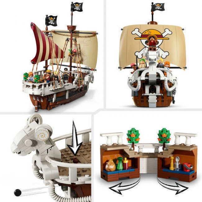LEGO ONE PIECE MERRY CARNIVAL PIRATE SHIP 75639 LEGO ONE PIECE MERRY CARNIVAL PIRATE SHIP 75639