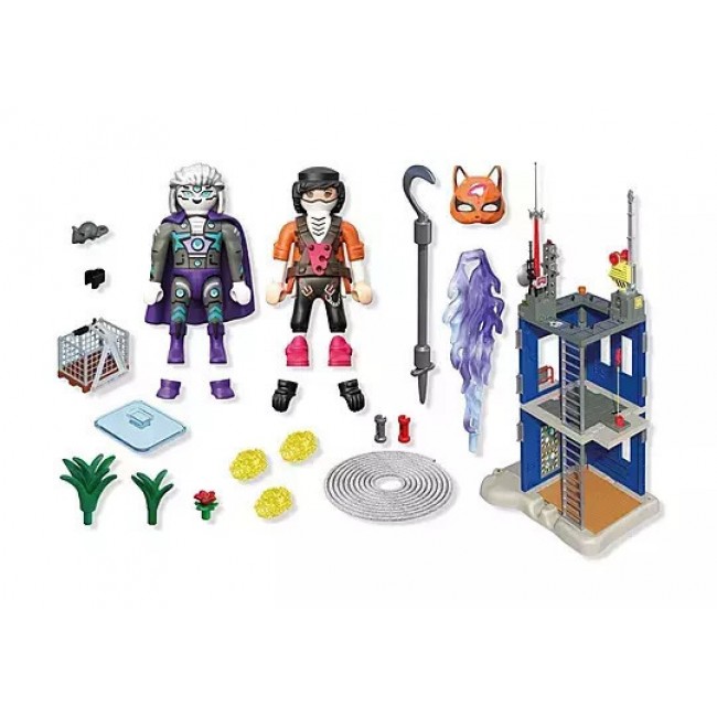 PLAYMOBIL ΥΠΕΡΗΡΩΕΣ ΜΟΝΟΜΑΧΙΑ ΣΤΟΝ ΠΥΡΓΟ PLAYMOBIL ΥΠΕΡΗΡΩΕΣ ΜΟΝΟΜΑΧΙΑ ΣΤΟΝ ΠΥΡΓΟ