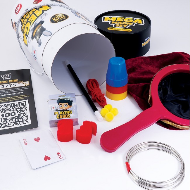 MEGA MAGIC SET ΜΑΓΙΚΑ ΠΑΙΧΝΙΔΙΑ MEGA MAGIC SET ΜΑΓΙΚΑ ΠΑΙΧΝΙΔΙΑ