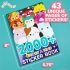 SQUISHMALLOWS STICKER BOOK 2000+ ΑΥΤΟΚΟΛΛΗΤΑ HG224701