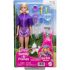 BARBIE FAMILY & FRIENDS - BARBIE MALIBU OUTDOOR ADVENTURE (JJV59)