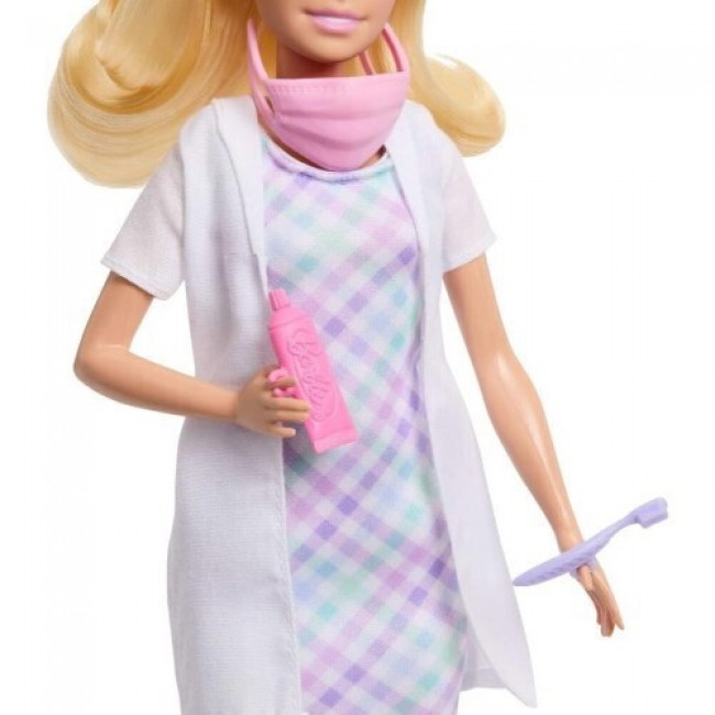 BARBIE ΕΠΑΓΓΕΛΜΑΤΑ ΚΟΥΚΛΑ ΞΑΝΘΙΑ ΜΕ ΕΝΑ ΜΩΡΟ ΟΔΟΝΤΙΑΤΡΟΣ BARBIE ΕΠΑΓΓΕΛΜΑΤΑ ΚΟΥΚΛΑ ΞΑΝΘΙΑ ΜΕ ΕΝΑ ΜΩΡΟ ΟΔΟΝΤΙΑΤΡΟΣ