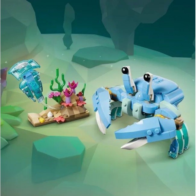 LEGO CREATOR ΖΩΑ ΤΗΣ ΘΑΛΑΣΣΑΣ ΟΜΟΡΦΑ ΔΕΛΦΙΝΙΑ LEGO CREATOR ΖΩΑ ΤΗΣ ΘΑΛΑΣΣΑΣ ΟΜΟΡΦΑ ΔΕΛΦΙΝΙΑ