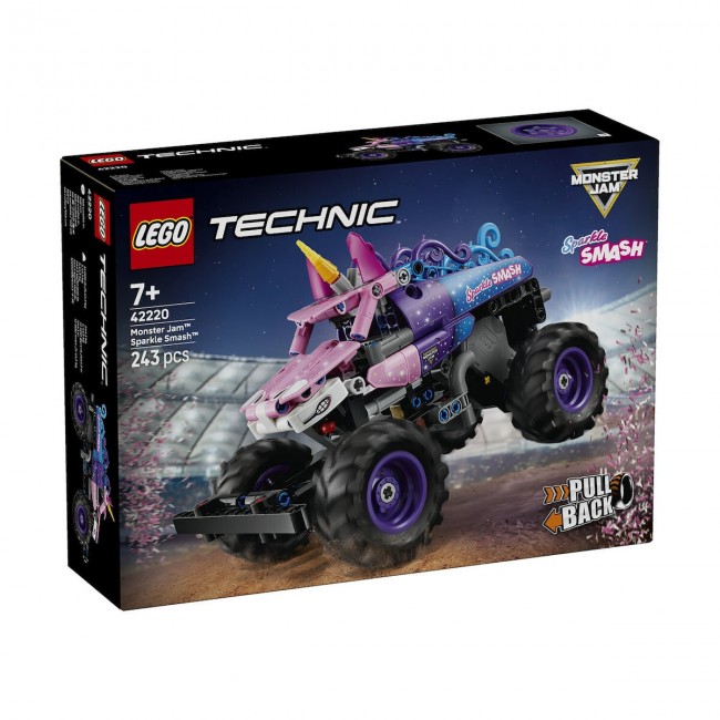 LEGO TECHNIC MONSTER JAM SPARKLE SMASH PULL-BACK (42220) LEGO TECHNIC MONSTER JAM SPARKLE SMASH PULL-BACK (42220)