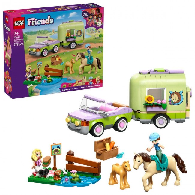 LEGO FRIENDS ΤΡΕΙΛΕΡ ΓΙΑ ʼΛΟΓΟ & ΠΟΥΛΑΡΑΚΙ (42695) LEGO FRIENDS ΤΡΕΙΛΕΡ ΓΙΑ ʼΛΟΓΟ & ΠΟΥΛΑΡΑΚΙ (42695)