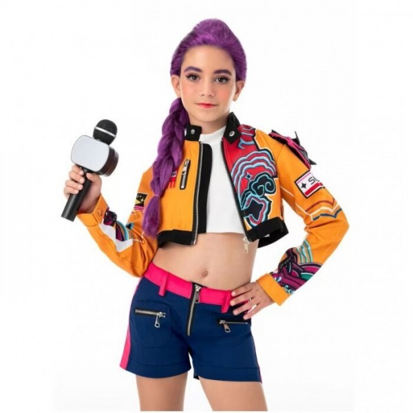 ΑΠΟΚΡΙΑΤΙΚΗ ΣΤΟΛΗ IDOLX K-POP STAR SINGER HUNDER 11-12 EΤΩΝ