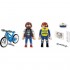 PLAYMOBIL CITY ACTION ΑΣΤΥΝΟΜΙΚΟΣ ΚΑΙ ΚΛΕΦΤΗΣ ΠΟΔΗΛΑΤΩΝ