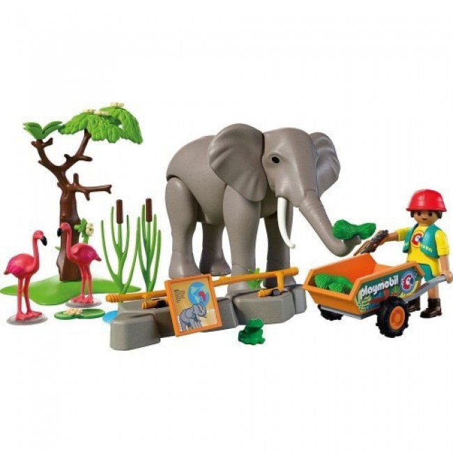 PLAYMOBIL ANIMALS AND FRIENDS ΦΡΟΝΤΙΣΤΗΣ ΖΩΟΛΟΓΙΚΟΥ ΠΑΡΚΟΥ ΜΕ ΕΛΕΦΑΝΤΑ PLAYMOBIL ANIMALS AND FRIENDS ΦΡΟΝΤΙΣΤΗΣ ΖΩΟΛΟΓΙΚΟΥ ΠΑΡΚΟΥ ΜΕ ΕΛΕΦΑΝΤΑ