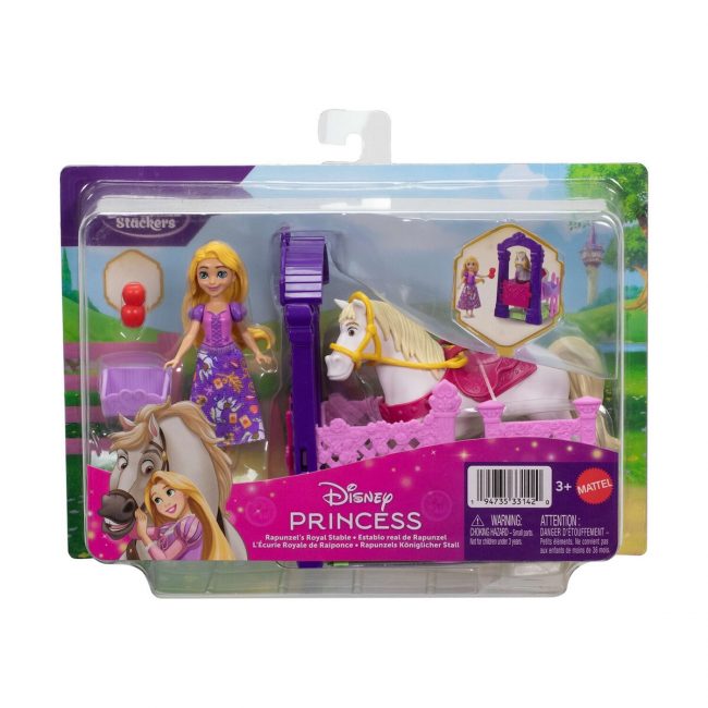 DISNEY PRINCESS ΡΑΠΟΥΝΖΕΛ ΠΡΙΓΚΙΠΙΚΟΙ ΣΤΑΒΛΟΙ ΣΕΤ ΜΕ ΑΞΕΣΟΥΑΡ