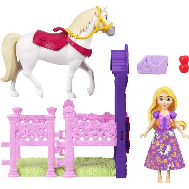 DISNEY PRINCESS ΡΑΠΟΥΝΖΕΛ ΠΡΙΓΚΙΠΙΚΟΙ ΣΤΑΒΛΟΙ ΣΕΤ ΜΕ ΑΞΕΣΟΥΑΡ
