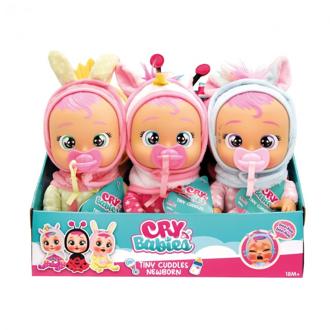 CRY BABIES TINY CUDDLES NEWBORNS ΔΙΑΔΡΑΣΤΙΚΗ ΚΟΥΚΛΑ ΚΛΑΙΕΙ ΜΕ ΑΛΗΘΙΝΑ ΔΑΚΡΥΑ ΔΙΑΦΟΡΑ ΣΧΕΔΙΑ CRY BABIES TINY CUDDLES NEWBORNS ΔΙΑΔΡΑΣΤΙΚΗ ΚΟΥΚΛΑ ΚΛΑΙΕΙ ΜΕ ΑΛΗΘΙΝΑ ΔΑΚΡΥΑ ΔΙΑΦΟΡΑ ΣΧΕΔΙΑ