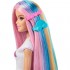 BARBIE KOYΚΛΑ ΠΟΛΥΧΡΩΜΑ ΜΑΛΛΙΑ ΜΕ ΓΚΛΙΤΕΡ - JJP07 BARBIE KOYΚΛΑ ΠΟΛΥΧΡΩΜΑ ΜΑΛΛΙΑ ΜΕ ΓΚΛΙΤΕΡ - JJP07