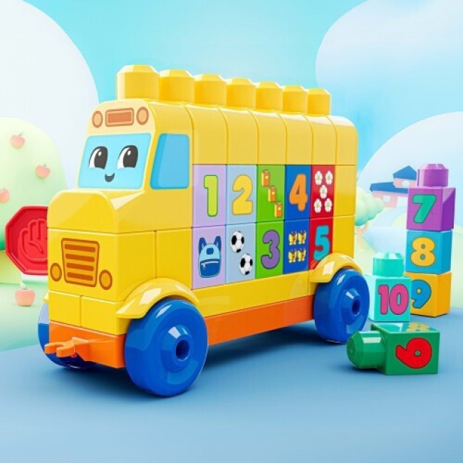 MEGA BLOKS ΣΧΟΛΙΚΟ ΛΕΩΦΟΡΕΙΟ ΜΕ ΑΡΙΘΜΟΥΣ 45 TEM (JKG34) MEGA BLOKS ΣΧΟΛΙΚΟ ΛΕΩΦΟΡΕΙΟ ΜΕ ΑΡΙΘΜΟΥΣ 45 TEM (JKG34)