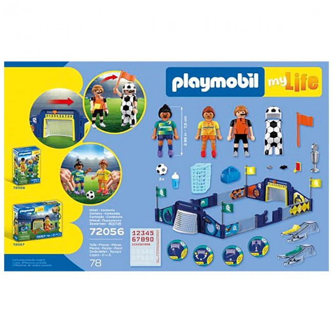 PLAYMOBIL MY LIFE ΓΗΠΕΔΑΚΙ ΠΟΔΟΣΦΑΙΡΟΥ 72056 PLAYMOBIL MY LIFE ΓΗΠΕΔΑΚΙ ΠΟΔΟΣΦΑΙΡΟΥ 72056