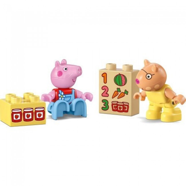 LEGO DUPLO TRACTOR AND MARKET LEGO DUPLO TRACTOR AND MARKET
