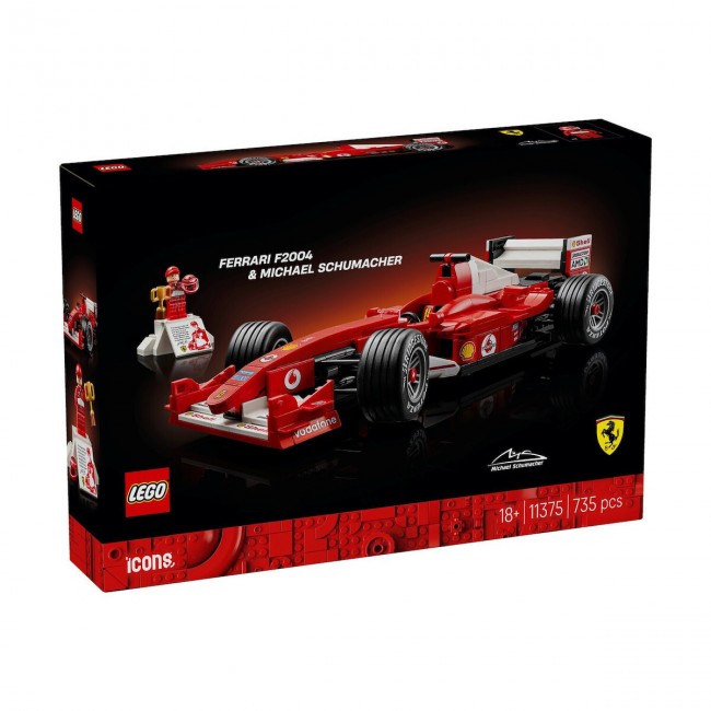 LEGO ICONS FERRARI F2001 & MICHAEL SCHUMACHER (11375) LEGO ICONS FERRARI F2001 & MICHAEL SCHUMACHER (11375)