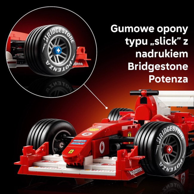 LEGO ICONS FERRARI F2001 & MICHAEL SCHUMACHER (11375) LEGO ICONS FERRARI F2001 & MICHAEL SCHUMACHER (11375)