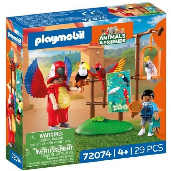 PLAYMOBIL ANIMALS & FRIENDS ΤΑΙΖΟΝΤΑΣ ΤΑ ΠΟΥΛΙΑ ΤΟΥ ΠΑΡΚΟΥ PLAYMOBIL ANIMALS & FRIENDS ΤΑΙΖΟΝΤΑΣ ΤΑ ΠΟΥΛΙΑ ΤΟΥ ΠΑΡΚΟΥ