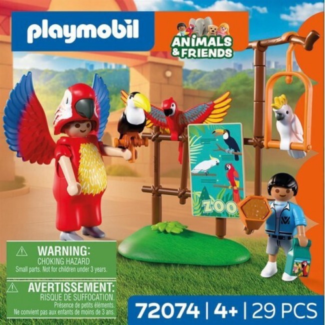 PLAYMOBIL ANIMALS & FRIENDS ΤΑΙΖΟΝΤΑΣ ΤΑ ΠΟΥΛΙΑ ΤΟΥ ΠΑΡΚΟΥ PLAYMOBIL ANIMALS & FRIENDS ΤΑΙΖΟΝΤΑΣ ΤΑ ΠΟΥΛΙΑ ΤΟΥ ΠΑΡΚΟΥ
