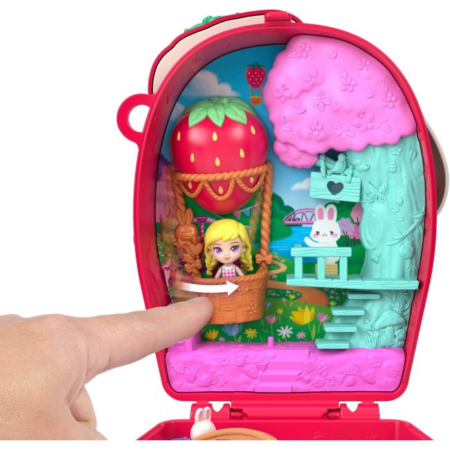 POLLY POCKET PICNIC BUNNY COMPACT ΜΙΝΙ - Ο ΚΟΣΜΟΣ ΤΗΣ POLLY ΣΕΤΑΚΙΑ