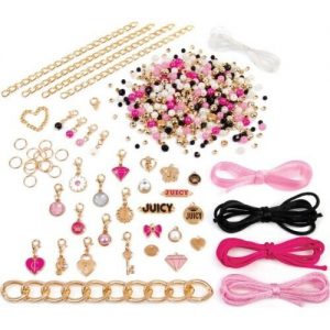 MAKE IT REAL JUICY COUTURE GLITZ  N GLAM CHARM BRACELETS