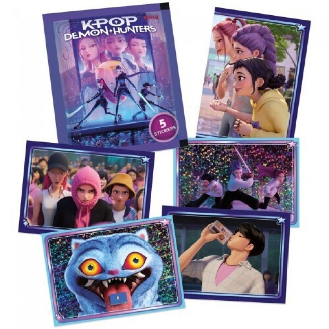 K-POP DEMON HUNTERS ΑΥΤΟΚΟΛΛΗΤΑ ALBUM STARTER PACK K-POP DEMON HUNTERS ΑΥΤΟΚΟΛΛΗΤΑ ALBUM STARTER PACK