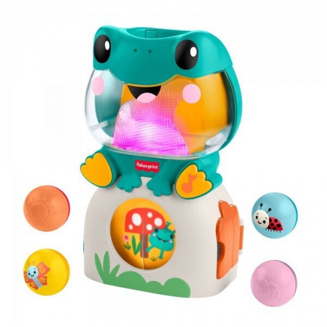 FISHER PRICE ΒΑΤΡΑΧΟΣ ΜΕ ΜΠΑΛΙΤΣΕΣ ΗΧΟΥΣ ΚΑΙ ΦΩΤΑ (JLB96) FISHER PRICE ΒΑΤΡΑΧΟΣ ΜΕ ΜΠΑΛΙΤΣΕΣ ΗΧΟΥΣ ΚΑΙ ΦΩΤΑ (JLB96)
