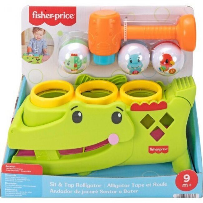 FISHER PRICE ΠΑΙΧΝΙΔΙ ΚΡΟΚΟΔΕΙΛΟΣ ΜΕ ΜΠΑΛΙΤΣΕΣ (JLB94) FISHER PRICE ΠΑΙΧΝΙΔΙ ΚΡΟΚΟΔΕΙΛΟΣ ΜΕ ΜΠΑΛΙΤΣΕΣ (JLB94)