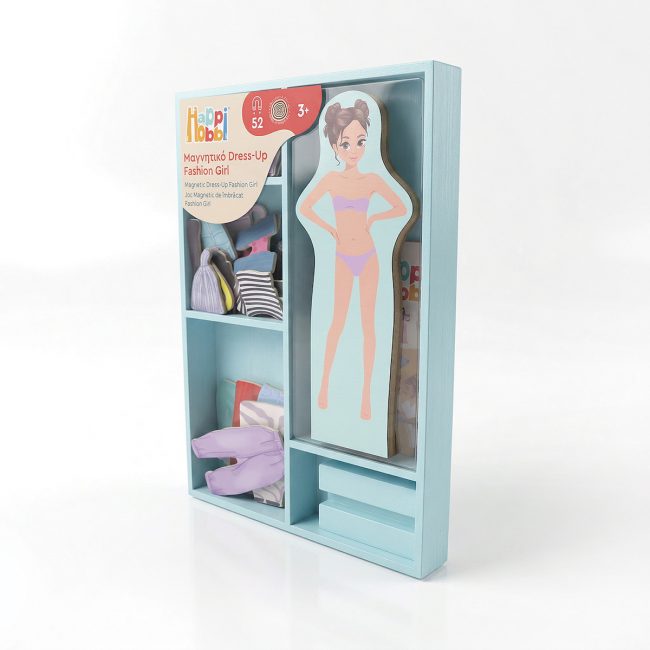 HAPPIHOBBI MAGNET WOODEN DOLL 2 ΣΧΕΔΙΑ 1 ΤΕΜΑΧΙΟ HAPPIHOBBI MAGNET WOODEN DOLL 2 ΣΧΕΔΙΑ 1 ΤΕΜΑΧΙΟ