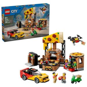 LEGO CITY PIZZA DELIVERY EXPERIENCE WITH VEHICLES