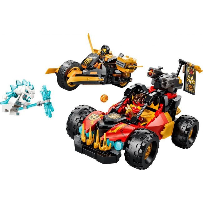 LEGO NINJAGO KAI AND COLES COMBINER VEHICLES LEGO NINJAGO KAI AND COLES COMBINER VEHICLES
