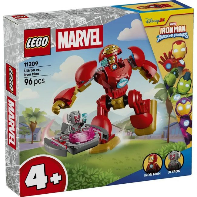 LEGO DISNEY JUNIOR MARVEL ΟΥΛΤΡΟΝ VS ΑΙΡΟΝ ΜΑΝ (11209)
