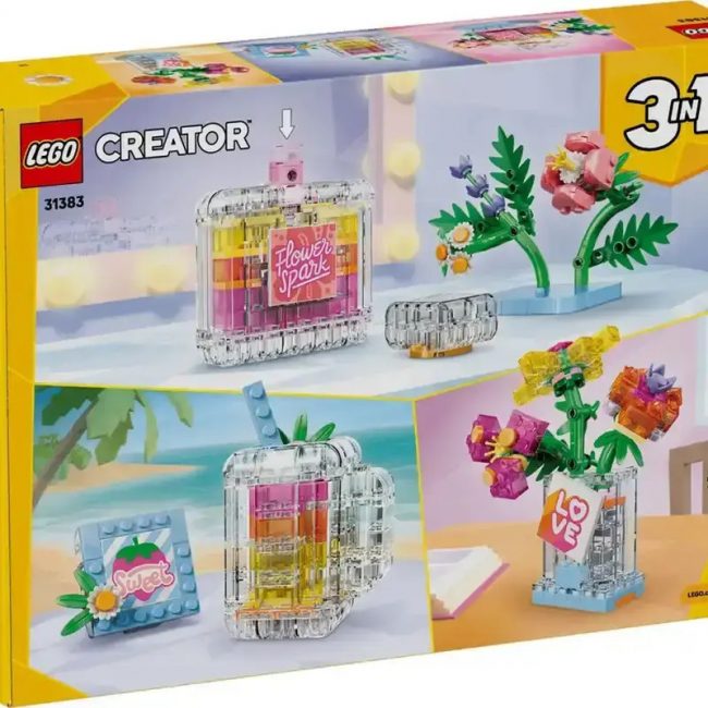 LEGO CREATOR 3 IN 1 FLORAL DECOR PERFUME BOTTLE 31383 LEGO CREATOR 3 IN 1 FLORAL DECOR PERFUME BOTTLE 31383