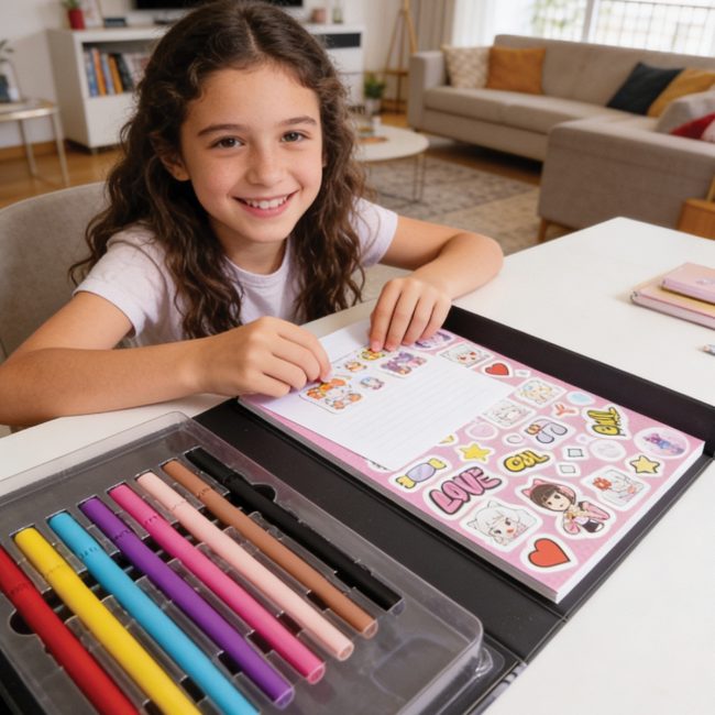 HAPPIHOBBI ART JOURNAL MANGA ΜΑΡΚΑΔΟΡΟΙ ΓΙΑ 9+ ΕΤΩΝ HAPPIHOBBI ART JOURNAL MANGA ΜΑΡΚΑΔΟΡΟΙ ΓΙΑ 9+ ΕΤΩΝ