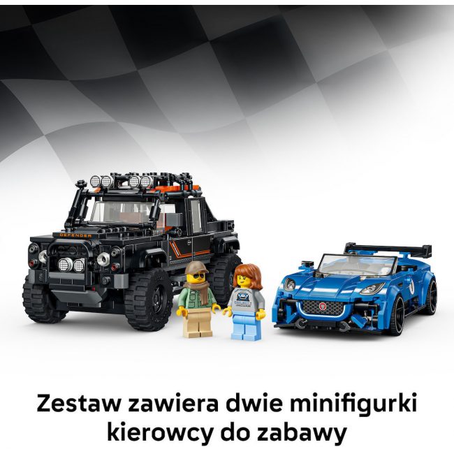 LEGO SPEED CHAMPIONS JAGUAR PROJECT 7 AND LAND ROVER DEFENDER 77264 LEGO SPEED CHAMPIONS JAGUAR PROJECT 7 AND LAND ROVER DEFENDER 77264