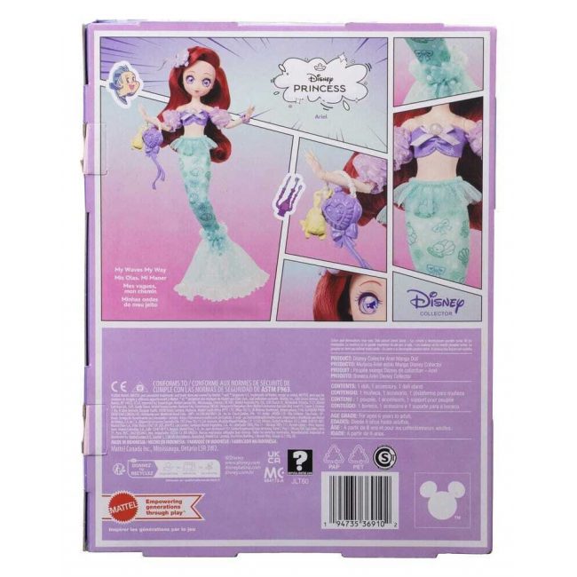 DISNEY PRINCESS ΚΟΥΚΛΑ MANGA ΑΡΙΕΛ JLT60 DISNEY PRINCESS ΚΟΥΚΛΑ MANGA ΑΡΙΕΛ JLT60