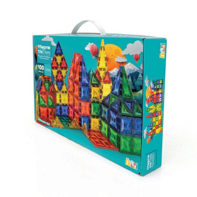 HAPPIHOBBI ΜΑΓΝΗΤΙΚΑ ΤΟΥΒΛΑΚΙΑ ULTIMATE ΣΕΤ 100PCS (MINI MAGNETS) (1029-64605)