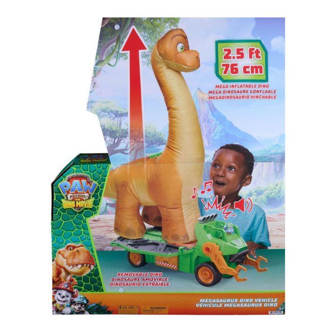 PAW PATROL THE DINO MOVIE: MEGASAURUS DINO VEHICLE (6075939)