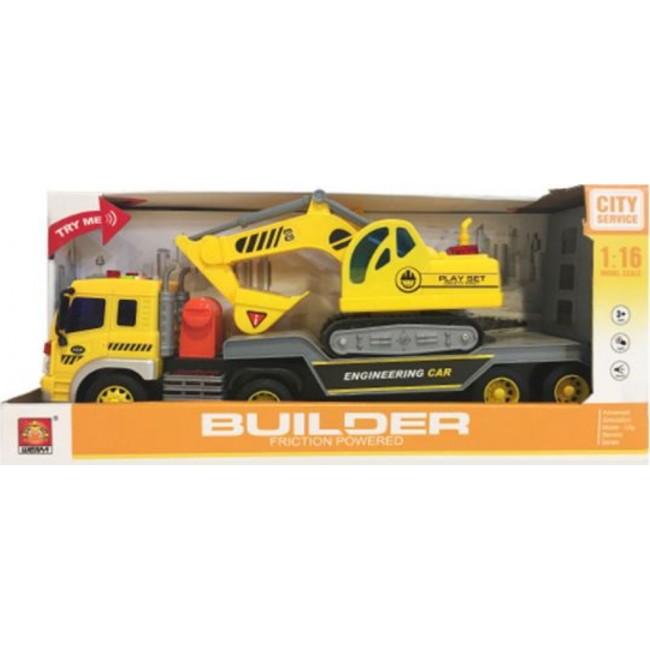 BUILDER ΦΟΡΤΗΓΟ ΜΕ ΕΚΣΚΑΦΕΑ ΜΟΥΣΙΚΗ-ΗΧΟYΣ BUILDER ΦΟΡΤΗΓΟ ΜΕ ΕΚΣΚΑΦΕΑ ΜΟΥΣΙΚΗ-ΗΧΟYΣ