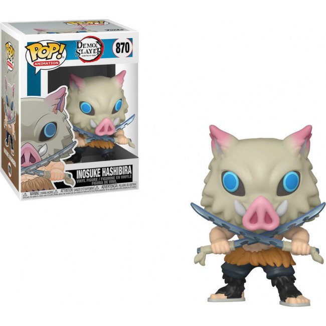 FUNKO POP ANIMATION DEMON SLAYER INOSUKE HASHIBIRA #870