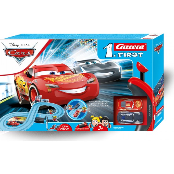 CARRERA SLOT ΠΙΣΤΑ ΜΠΑΤΑΡΙΑΣ DISNEY PIXAR CARS-POWER DUELL