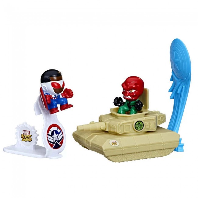 MARVEL STUNT SQUAD CAPTAIN AMERICA VS RED SKULL MARVEL STUNT SQUAD CAPTAIN AMERICA VS RED SKULL