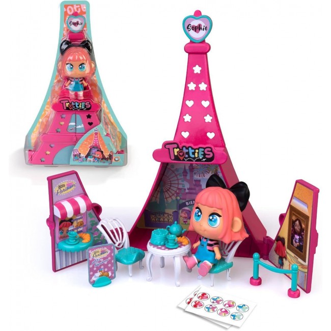 MINI TROTTIES H ΣΟΦΙ ΣΤΟ ΠΑΡΙΣΙ PLAYSET MINI TROTTIES H ΣΟΦΙ ΣΤΟ ΠΑΡΙΣΙ PLAYSET
