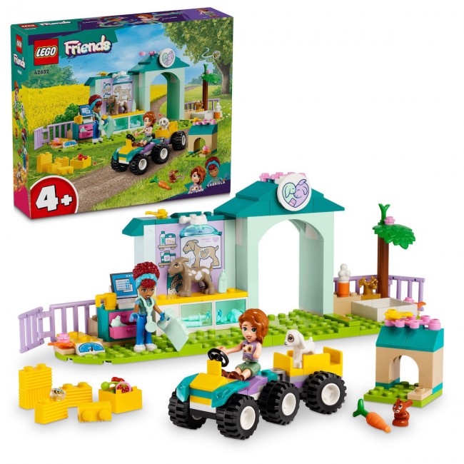 LEGO FRIENDS ΚΤΗΝΙΑΤΡΕΙΟ ΓΙΑ ΖΩΑ ΤΗΣ ΦΑΡΜΑΣ LEGO FRIENDS ΚΤΗΝΙΑΤΡΕΙΟ ΓΙΑ ΖΩΑ ΤΗΣ ΦΑΡΜΑΣ