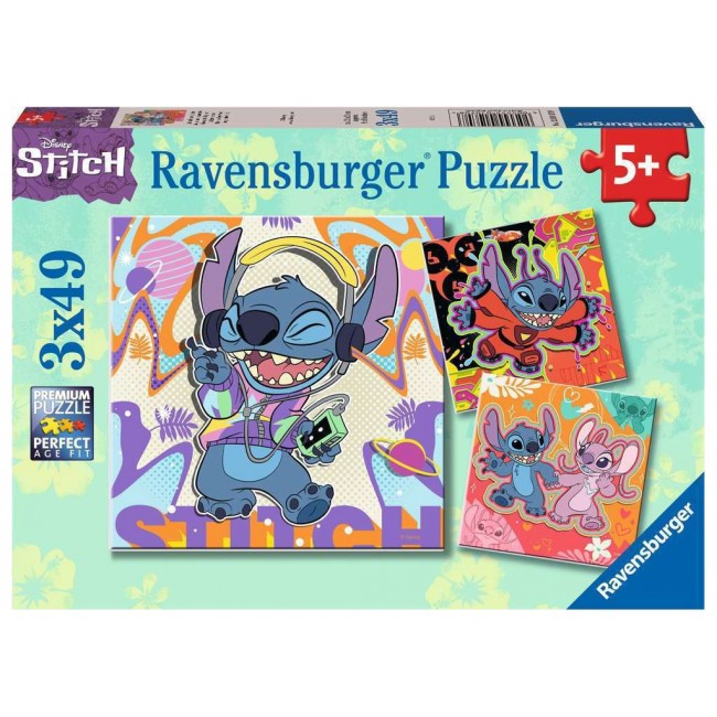 RAVENSBURGER ΠΑΖΛ STITCH 3X49 ΤΕΜΑΧΙΑ RAVENSBURGER ΠΑΖΛ STITCH 3X49 ΤΕΜΑΧΙΑ