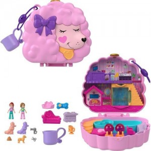 POLLY POCKET GROOMAND GLAM POODLE COMPACT